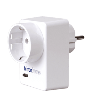 Bitron Video Zwischenstecker mit Verbrauchsmessung
